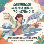 ai thumbnail illustration 스테인리스에 무지개색 얼룩이 생기는 이유 1787510690