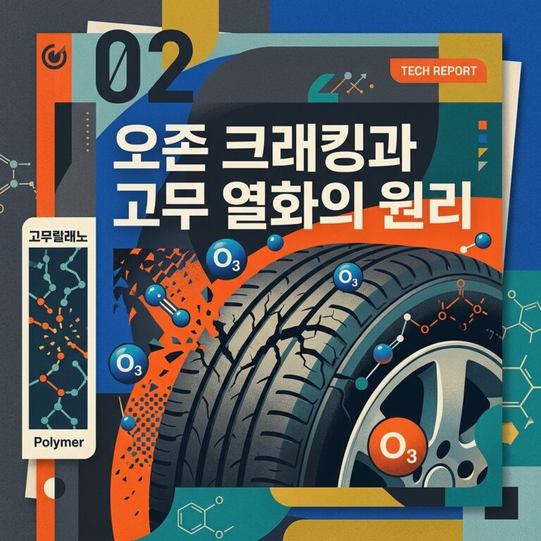 ai thumbnail poster 오존 크래킹과 고무 열화의 원리 1787512217