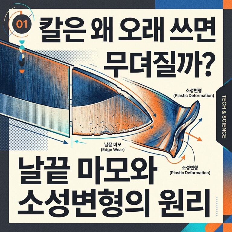 ai thumbnail poster 칼은 왜 오래 쓰면 무뎌질까 날끝 마모와 소성변형의 원리 1787515341